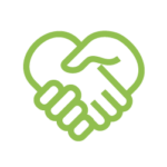 Commitment Handshake Icon Heart